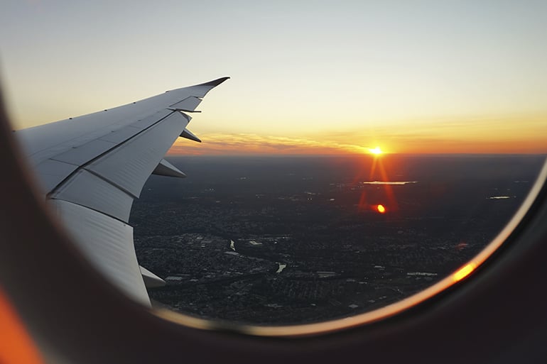 best things about living abroad airplane