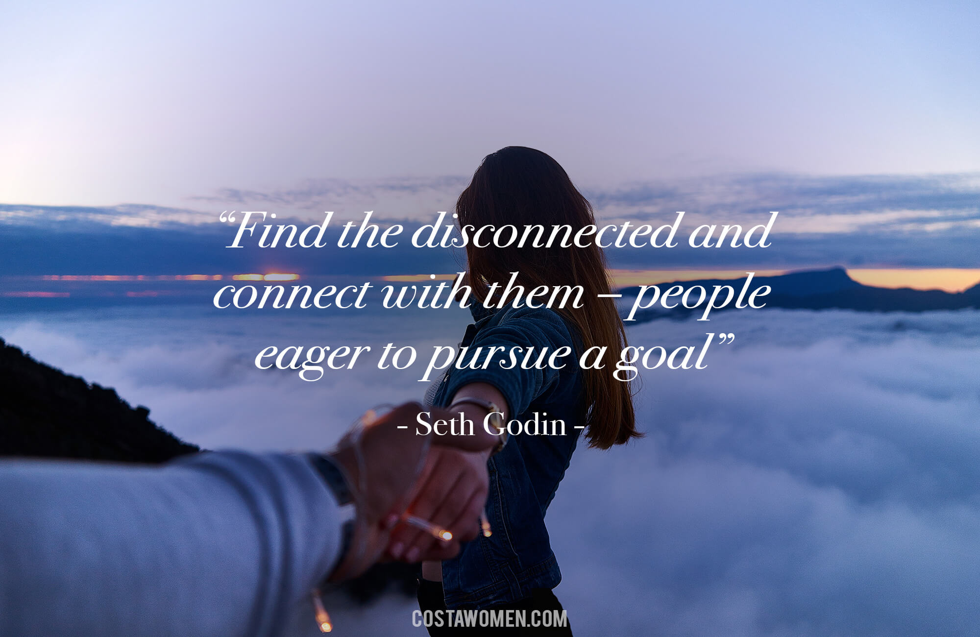 Seth Godin inspirational quote about women entrepreneur networks