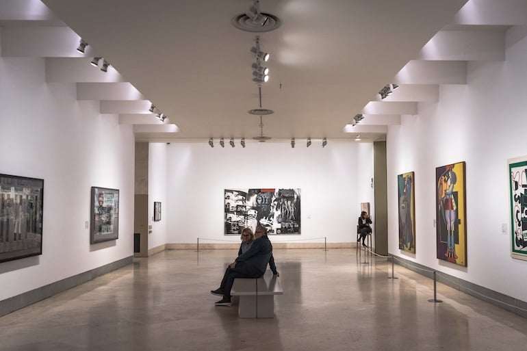 museums in Madrid from inside 