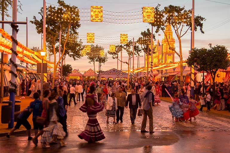 the feria de sevilla is the most famous in spain but there are many alternatives