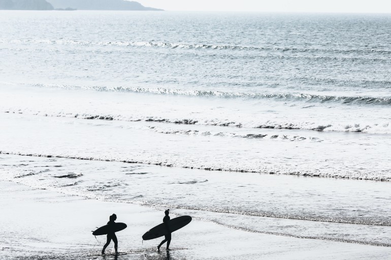 the beaches in santander are perfect for surfing