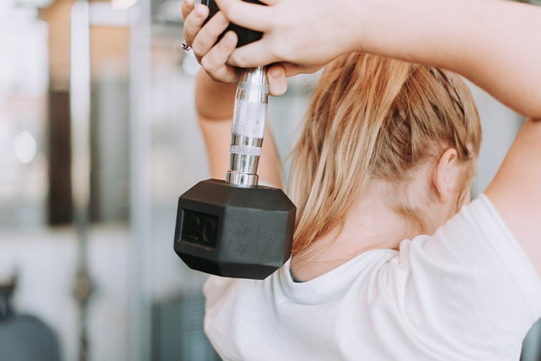 Pelvic floor rehabilitation with Caser