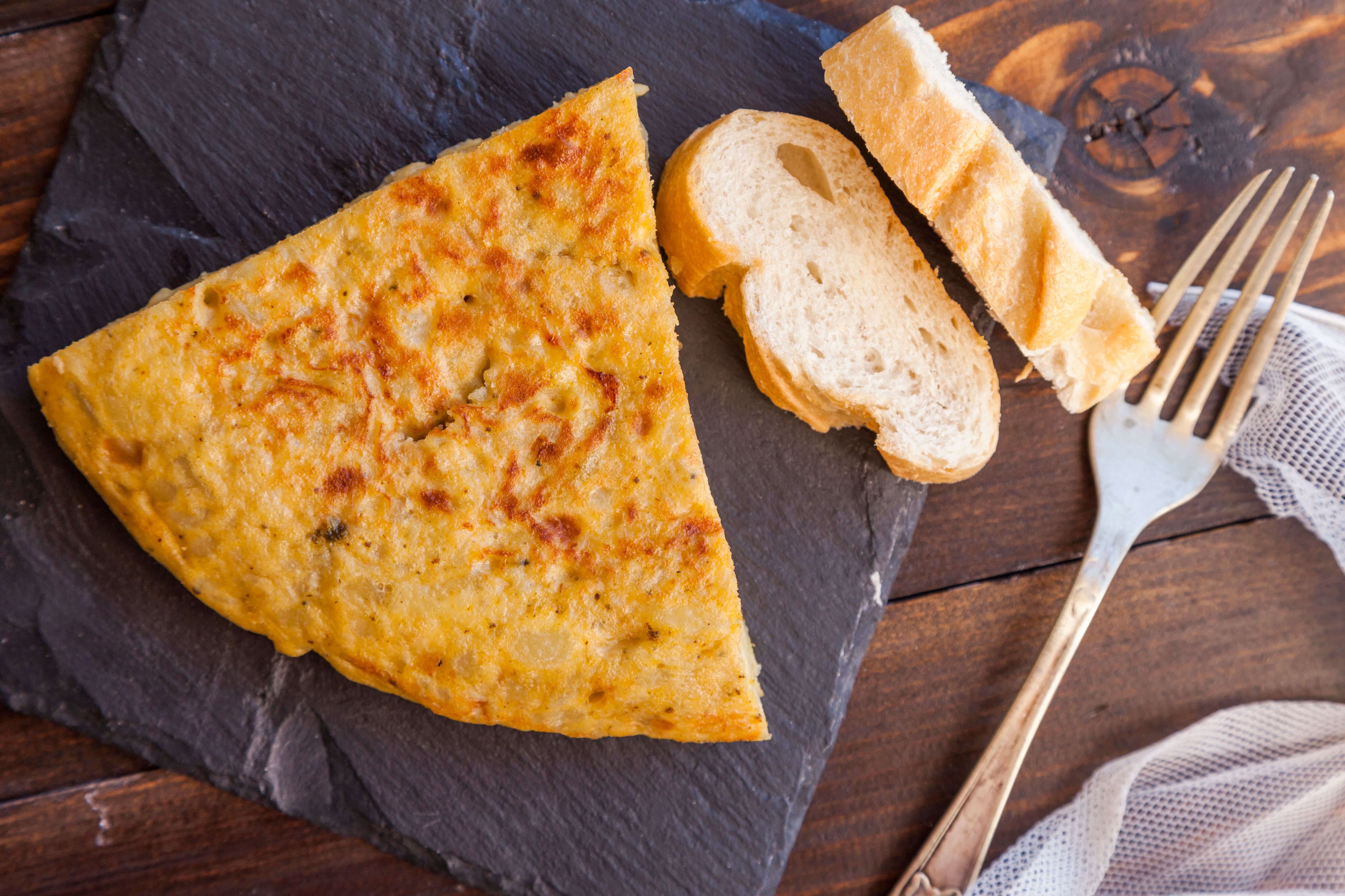 tortilla is the most health tapas recipe in spain