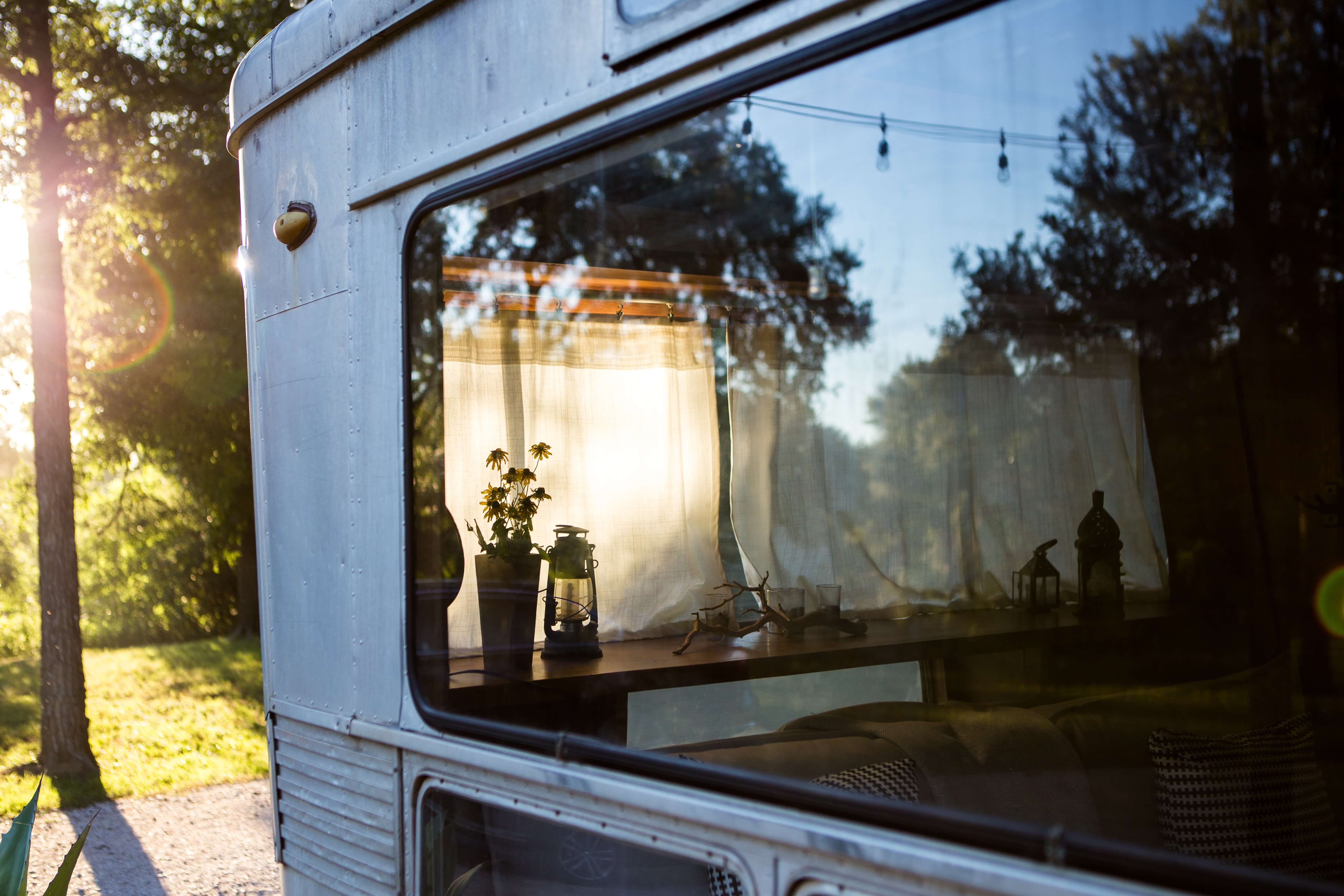 When living in a caravan in Spain, you'll see different types of vans