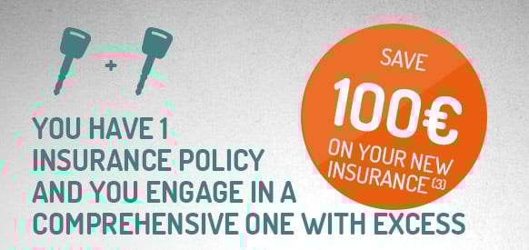 Save €100 on your new insurance