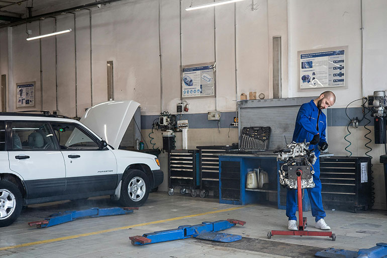 garage services in Spain