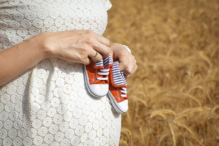 A pregnant woman who avoids maternal stress.