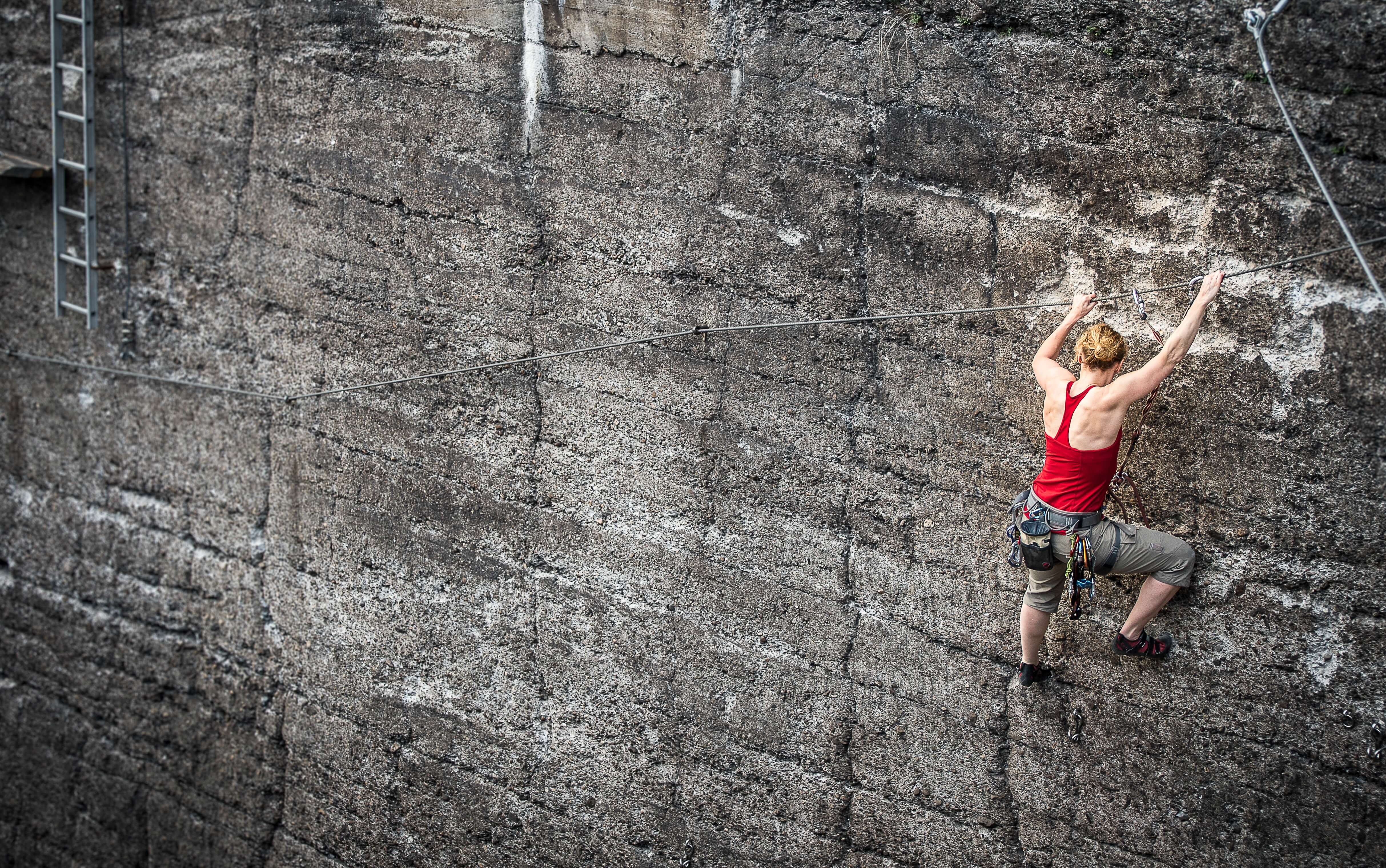 Rock climbing is a sport in Spain you can do during autumn