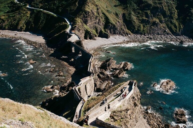 camino de santiago walk through the basque country