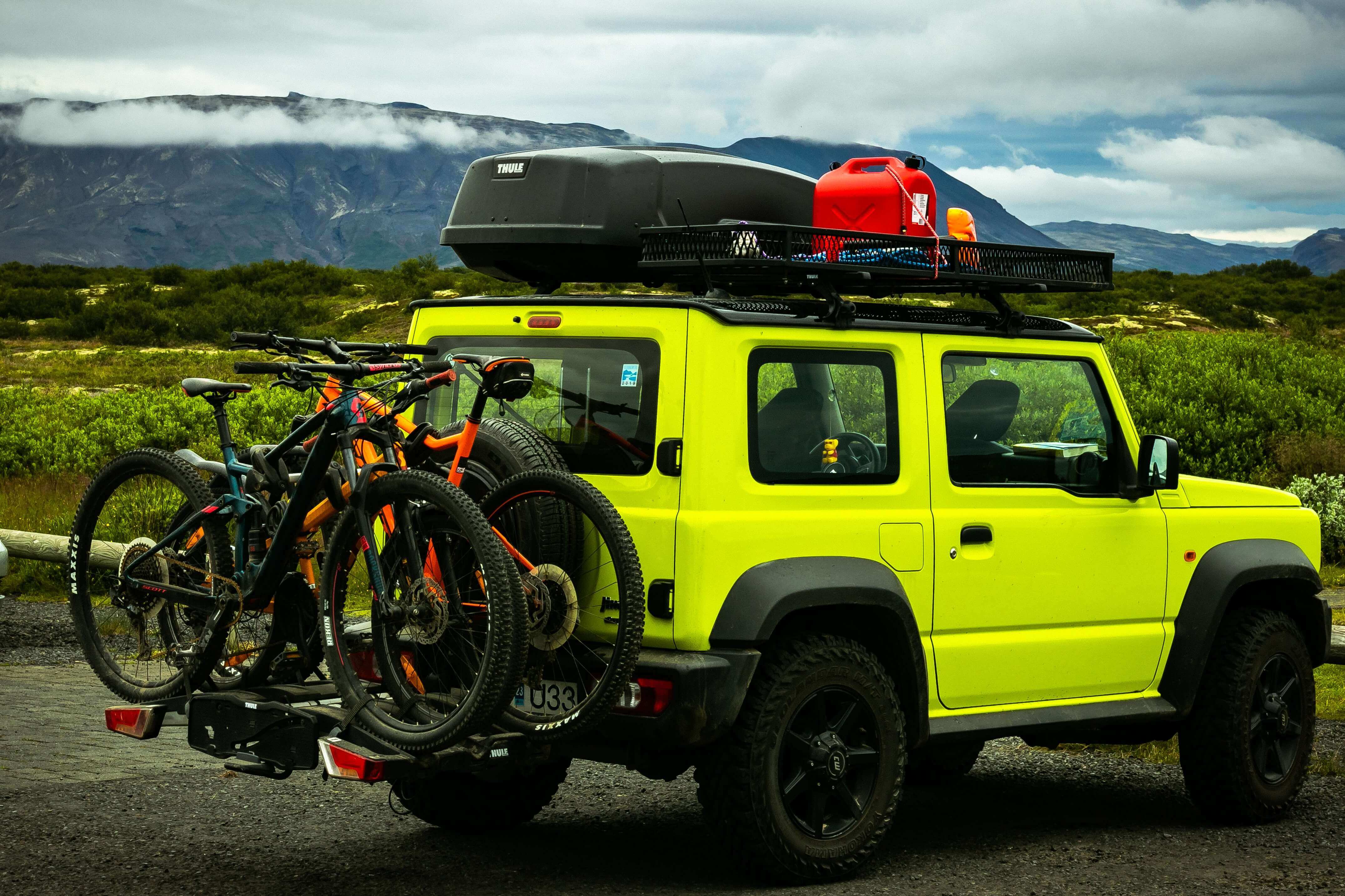 best way to carry bikes on car could be integrated bike rack