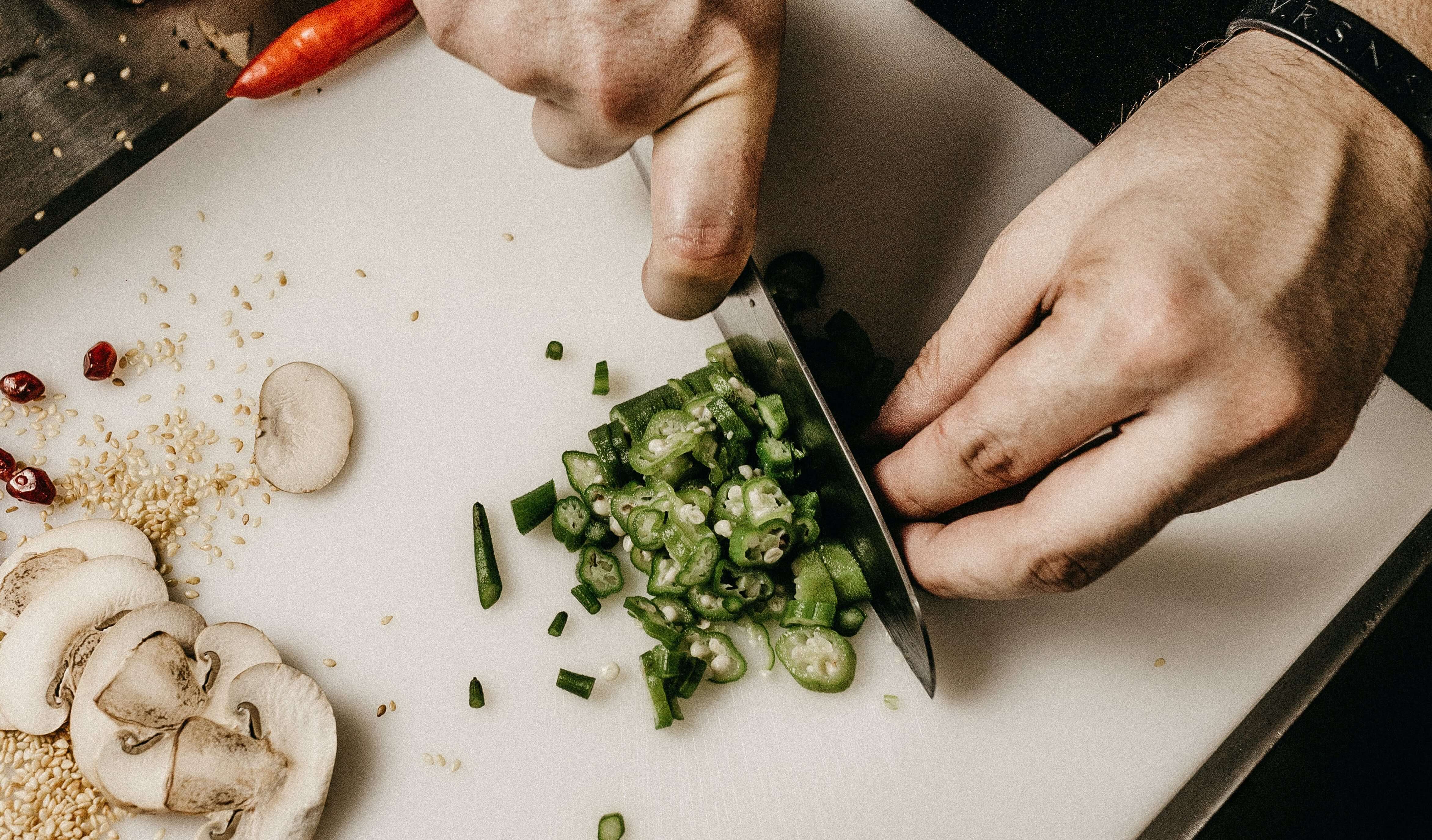 preparing food at a michelin star restaurant in spain