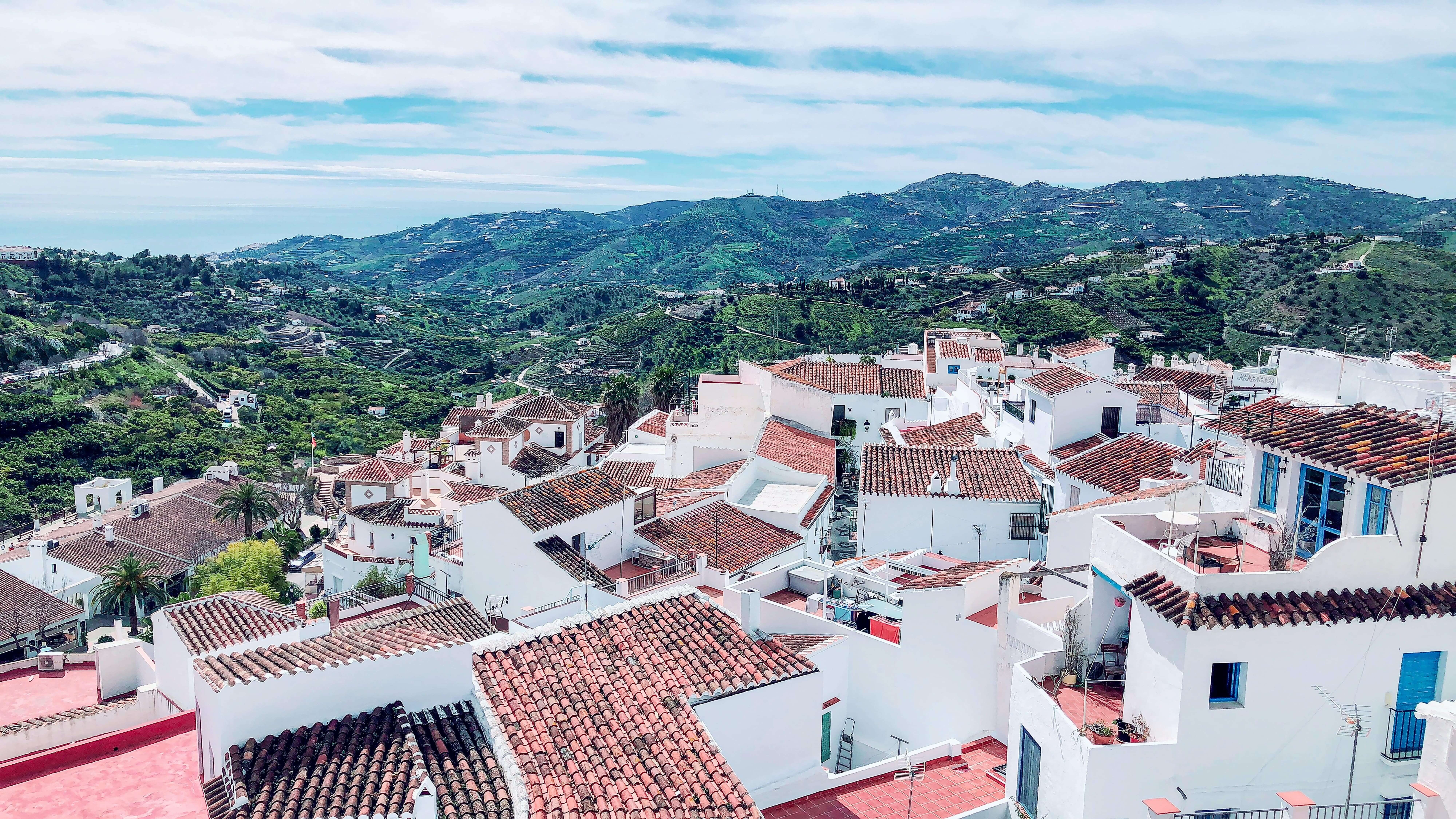 Frigiliana in Malaga is one of the best places to visit in Spain