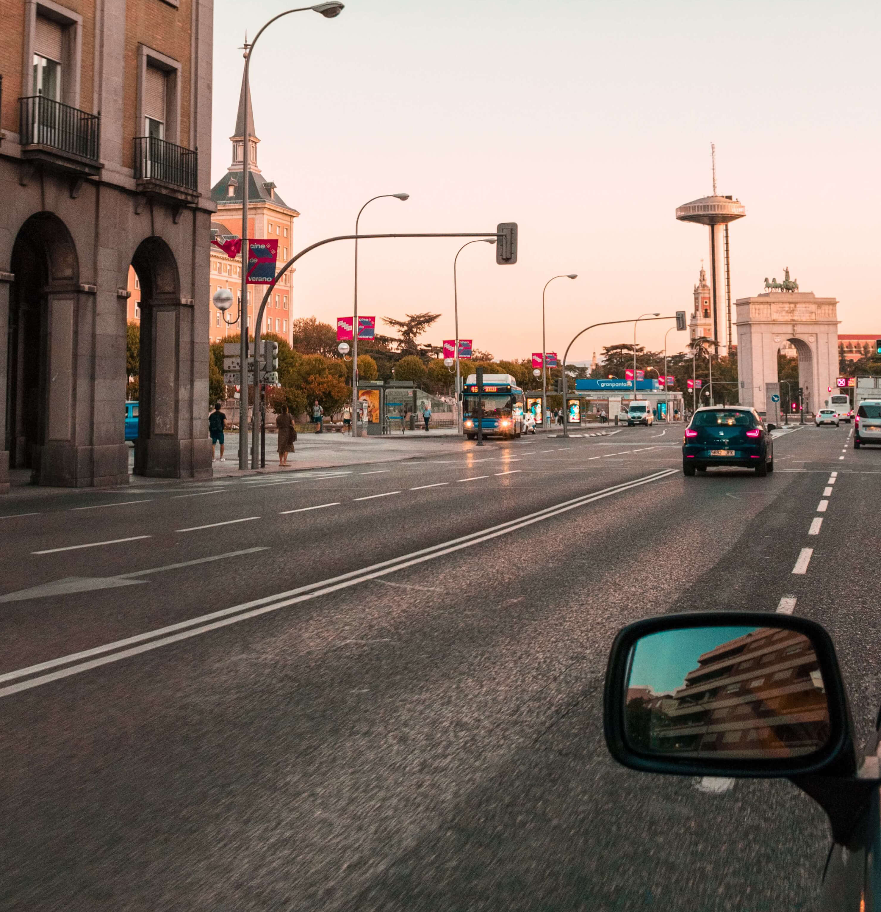 driving in madrid renting a car in spain with a us license