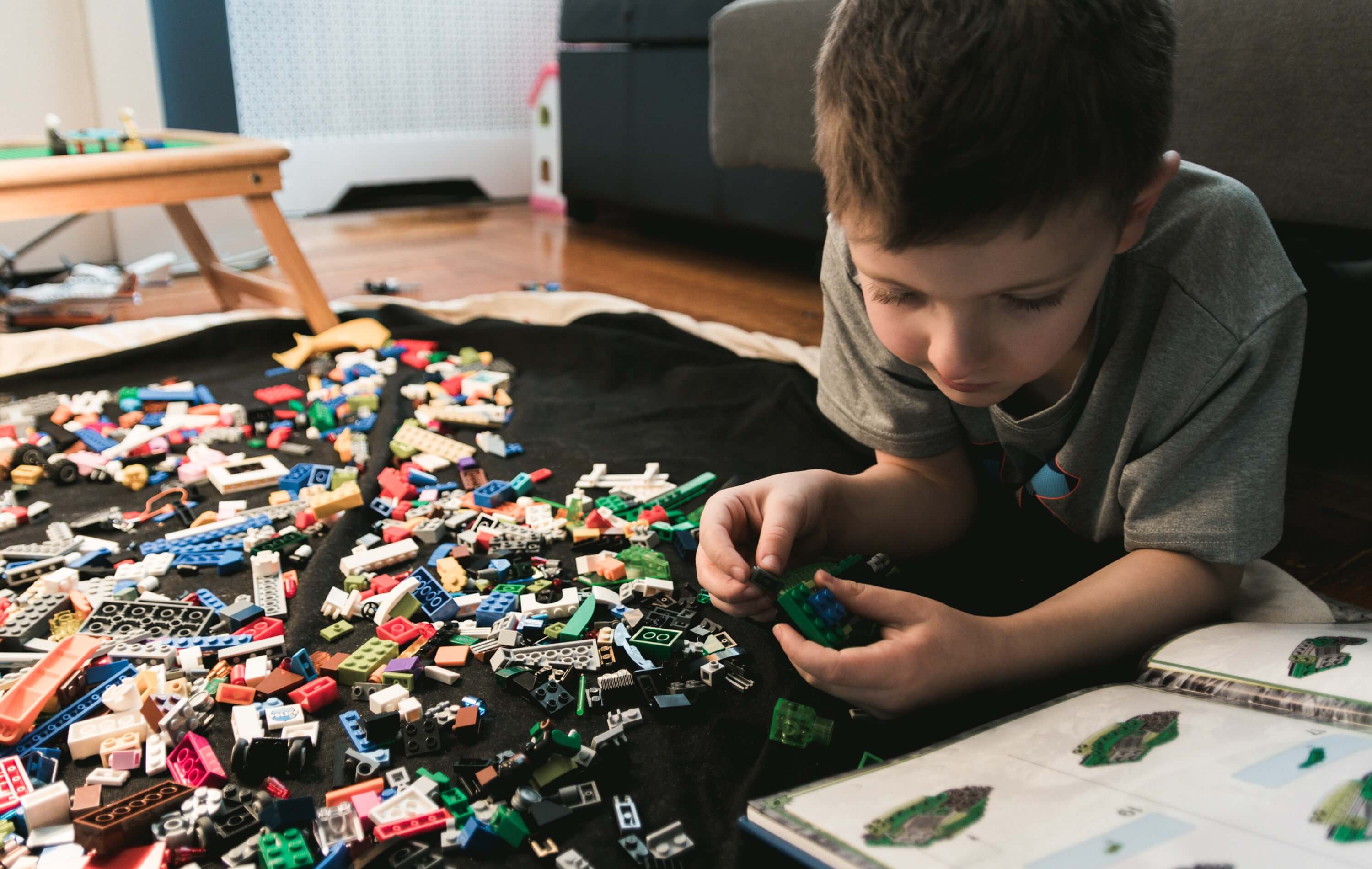 legos is an indoor activity for kids