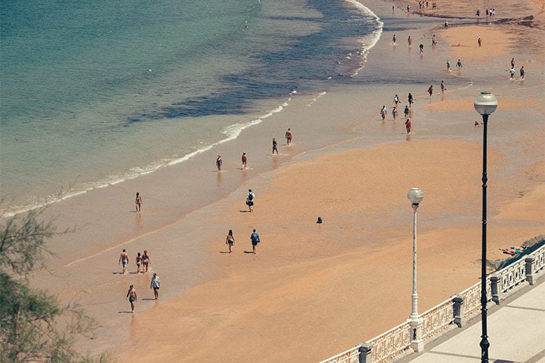 Spanish coasts The green north coast