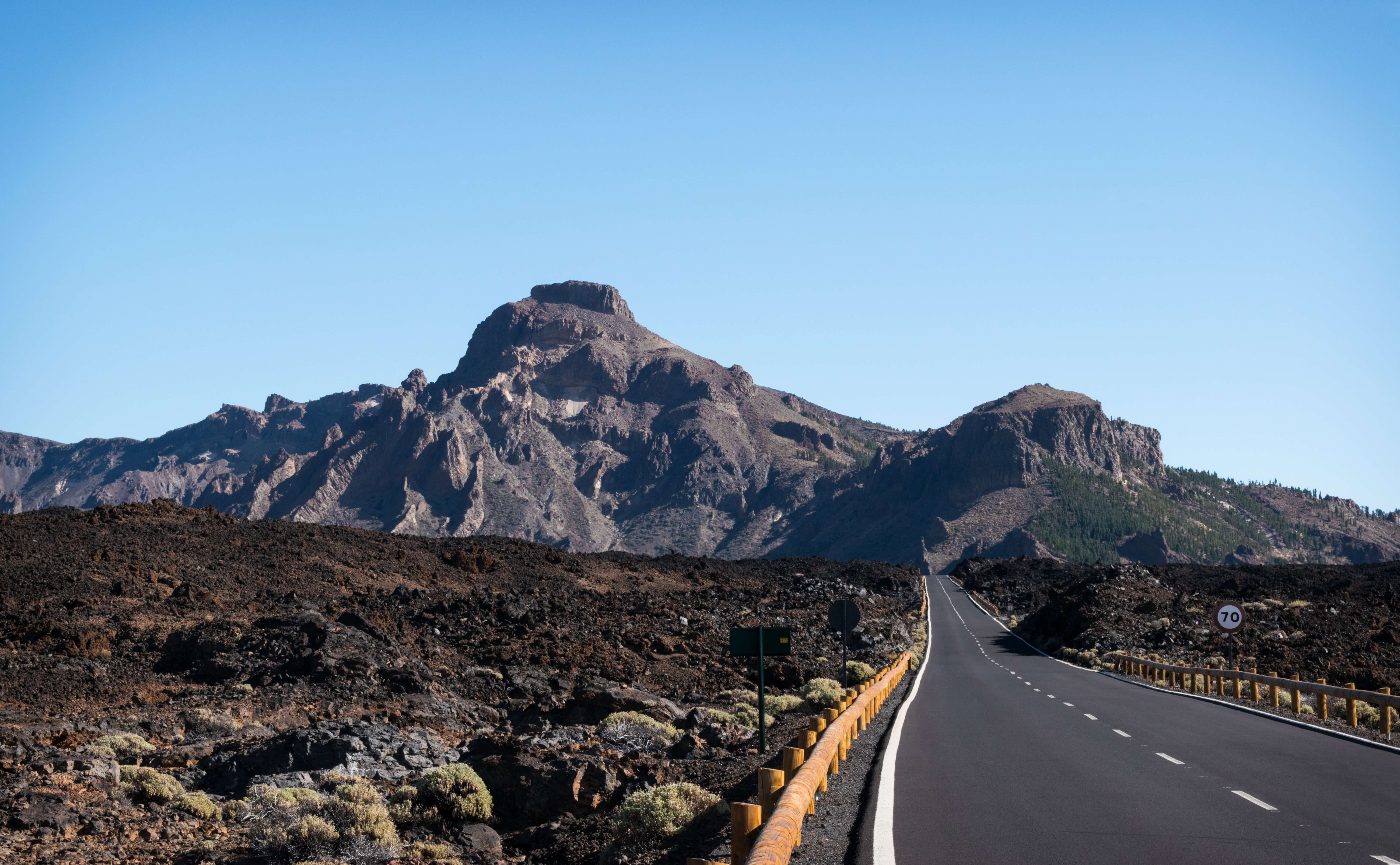 spanish road rolls include rural roads in the mountains