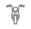Front mortorbike icon