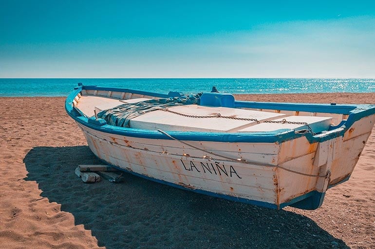 spain calas boat