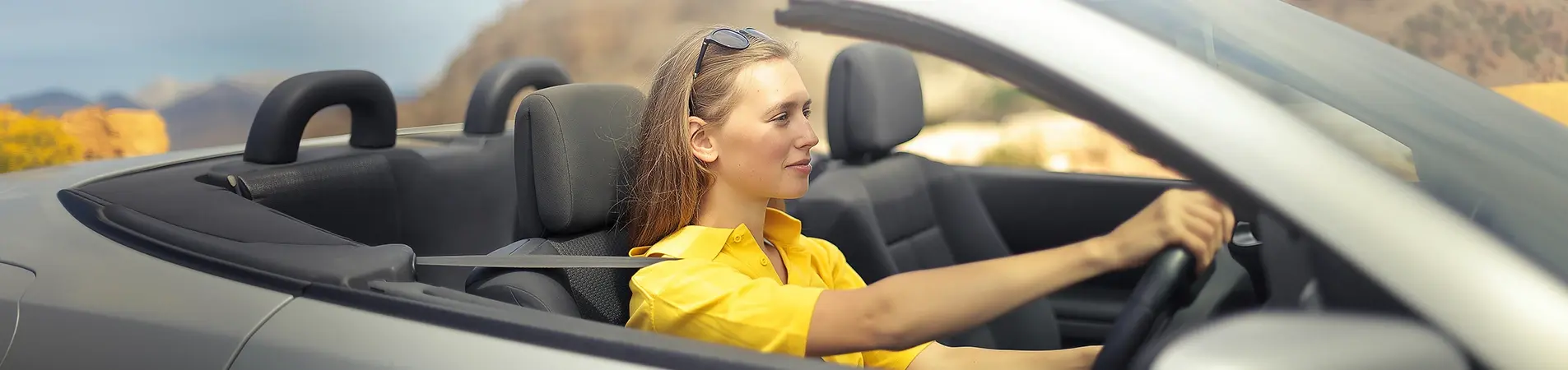 A girl after finding out how to change your driving license in Spain