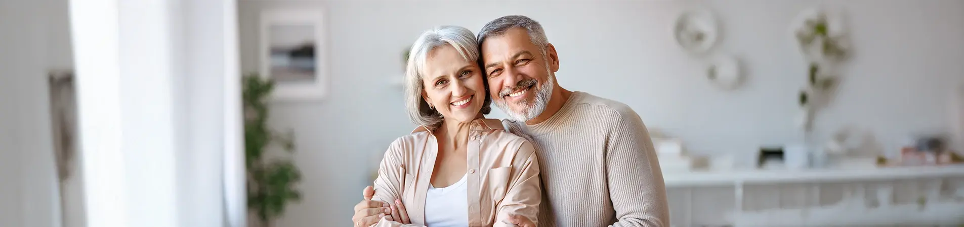 A senior couple finds peace and security after discovering the best health insurance for seniors
