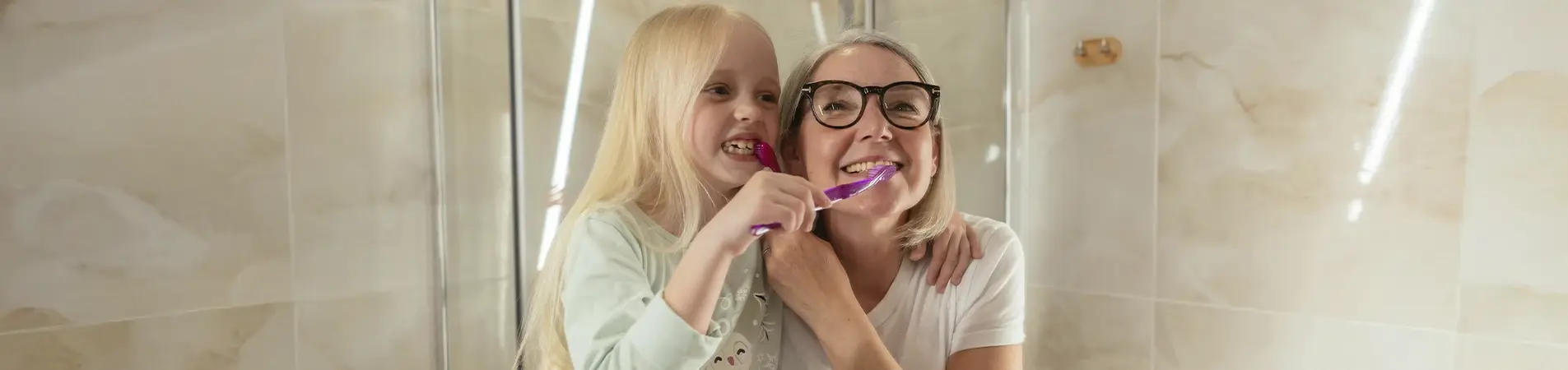 A happy family with their full coverage dental plan