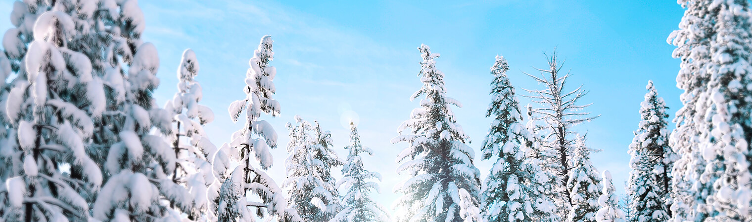 spain ski resort in winter